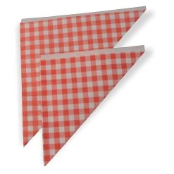 Papieren Frietzak XL - Rood Ruitje - Puntzak - Frietzakjes - Patatzak - 50 Stuks -Keuken Verkoop 1200x1200 1268