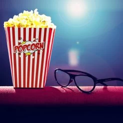 50 Duurzame Popcorn Bakjes (18x10cm) - Popcorn Zakjes Voor Filmavonden, Feestjes - Ook Geschickt Als Snoepbakje Of Feestzakje Voor Kinderen -Keuken Verkoop 1200x1200 1272