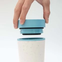 Circular&Co. Herbruikbare To Go Koffiebeker (rCUP) Zwart/zwart 8oz/227ml -Keuken Verkoop 1200x1200 1293