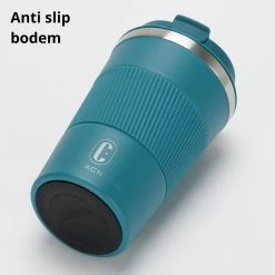 Castagnola Design RVS Koffiebeker To Go - Blauw - 380ml - Thermosbeker - Theebeker -Keuken Verkoop 1200x1200 1331