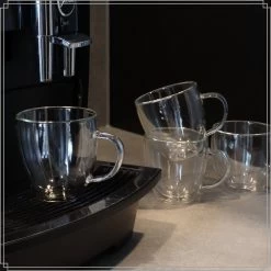 OTIX Dubbelwandige Koffieglazen - Koffiekopjes - 180 Ml - Set Van 4 - Transparant - Latte Macchiato Glazen -Keuken Verkoop 1200x1200 1377