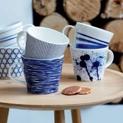 Royal Doulton Pacific - 6x Mok / Beker - Porselein - Wit / Blauw - 450 Ml - Set Van 6 Mokken 16 Royal Doulton Pacific - 6x Mok / Beker - Porselein - Wit / Blauw - 450 Ml - Set Van 6 Mokken -Keuken Verkoop 1200x1200 1387