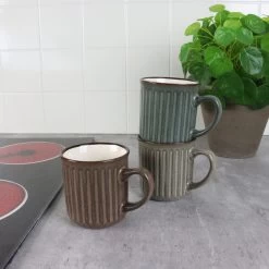 OTIX Koffiekopjes - Met Oor - Set Van 4 - Aardewerk - 250 Ml -Keuken Verkoop 1200x1200 1408