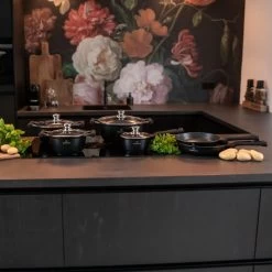 Herenthal Inductie Pannenset - Luxe 10-delige Koekenpanset - Voor Alle Warmtebronnen - Met Glazen Deksels En Koudgrepen - Zwart 16 Herenthal Inductie Pannenset - Luxe 10-delige Koekenpanset - Voor Alle Warmtebronnen - Met Glazen Deksels En Koudgrepen - Zwart -Keuken Verkoop 1200x1200 165