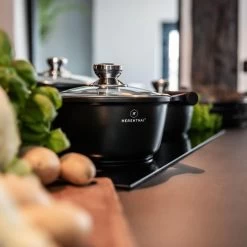 Herenthal Inductie Pannenset - Luxe 10-delige Koekenpanset - Voor Alle Warmtebronnen - Met Glazen Deksels En Koudgrepen - Zwart 18 Herenthal Inductie Pannenset - Luxe 10-delige Koekenpanset - Voor Alle Warmtebronnen - Met Glazen Deksels En Koudgrepen - Zwart -Keuken Verkoop 1200x1200 167
