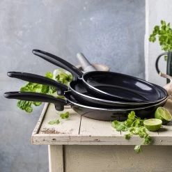 GreenPan Cambridge Koekenpannenset Ø 20cm + Ø 28cm - Zwart - Inductie - PFAS-vrij -Keuken Verkoop 1200x1200 17
