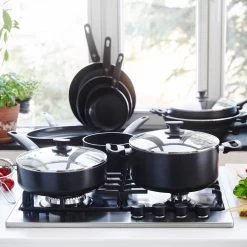 GreenPan Cambridge Koekenpannenset Ø 20cm + Ø 28cm - Zwart - Inductie - PFAS-vrij -Keuken Verkoop 1200x1200 19