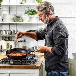 KitchenAid Classic Forged Aluminium Wok ø28cm - Zwart - Inductie - Anti-aanbak -Keuken Verkoop 1200x1200 195