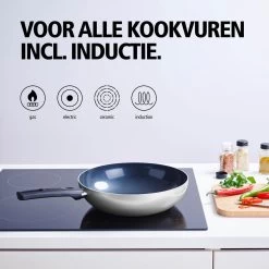 BRABANTIA INDU+ Wokpan - Keramische Antiaanbaklaag - Ø 28 Cm - Inductie - Pfas Vrij 13 BRABANTIA INDU+ Wokpan - Keramische Antiaanbaklaag - Ø 28 Cm - Inductie - Pfas Vrij -Keuken Verkoop 1200x1200 220