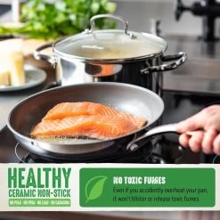 GreenChef Profile Plus Koekenpan 24cm - Zilverkleurig - Inductie - PFAS-vrij 19 GreenChef Profile Plus Koekenpan 24cm - Zilverkleurig - Inductie - PFAS-vrij -Keuken Verkoop 1200x1200 264