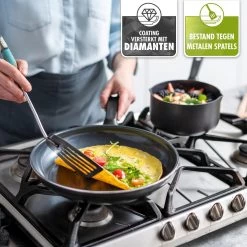 GreenPan Memphis Koekenpan 20cm - Zwart - Inductie - PFAS-vrij -Keuken Verkoop 1200x1200 323