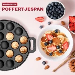 MM Brands Poffertjespan - Poffertjesmaker - Inductie / Oven / BBQ - Inclusief Handvat, Borstel En Vorken 17 MM Brands Poffertjespan - Poffertjesmaker - Inductie / Oven / BBQ - Inclusief Handvat, Borstel En Vorken -Keuken Verkoop 1200x1200 37