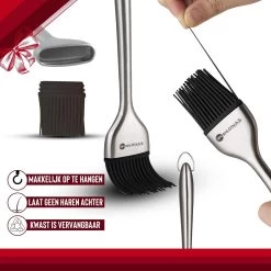 Rednas Poffertjespan Pakket - Incl. Luxe Giftbox - Incl.Bakkwast/Vork/Doseerfles - RVS/Gietijzer -Keuken Verkoop 1200x1200 386