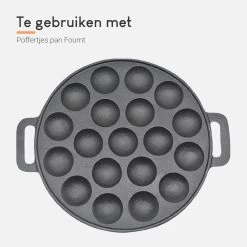 Ocina Poffertjespan Accessoires Set - Doseerfles - Poffertjes Spuitfles - 6x Poffertjes Vork - Kwast - Siliconen Kwast - Bakkwast - Gratis Poffertjes E-Book -Keuken Verkoop 1200x1200 395