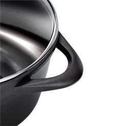 Smile 10 Delige Pannenset - Antiaanbaklaag - Vaatwasser Bestendig - Zwart -Keuken Verkoop 1200x1200 454