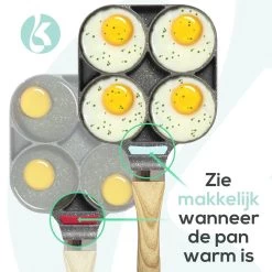 Culistar Pannenkoekenpan Inductie - Pancake Pan - Omeletpan - Omeletmaker - Eierpan - Inclusief Receptenboekje -Keuken Verkoop 1200x1200 470