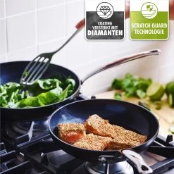 GreenPan Barcelona Infinity Pro Hapjespan Met Deksel 30cm - Zwart - Inductie - PFAS-vrij -Keuken Verkoop 1200x1200 540