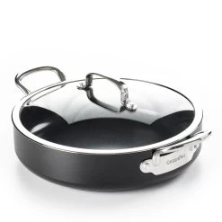 GreenPan Barcelona Infinity Pro Hapjespan Met Deksel 30cm - Zwart - Inductie - PFAS-vrij -Keuken Verkoop 1200x1200 543