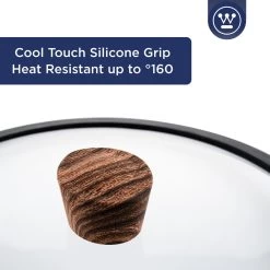 Westinghouse Hapjespan Inductie - Ø 28 Cm - Zwart Marmer Wood - Speciale Editie - Met Deksel - Geschikt Voor Alle Warmtebronnen 16 Westinghouse Hapjespan Inductie - Ø 28 Cm - Zwart Marmer Wood - Speciale Editie - Met Deksel - Geschikt Voor Alle Warmtebronnen -Keuken Verkoop 1200x1200 568