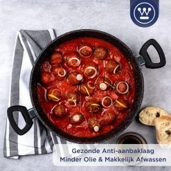 Westinghouse Hapjespan Inductie - Ø 32 Cm - Zwart Marmer - Met Deksel -Keuken Verkoop 1200x1200 573