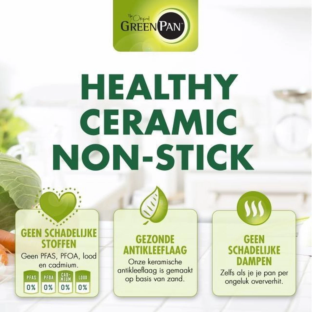 GreenPan Cambridge Hapjespan Met Deksel 28cm - Zwart - Inductie - PFAS-vrij 21 GreenPan Cambridge Hapjespan Met Deksel 28cm - Zwart - Inductie - PFAS-vrij - Afbeelding 19