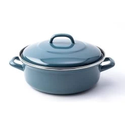 BK Fortalit Braadpan Ø 28 Cm - Blauw - Emaille - Inductie -Keuken Verkoop 1200x1200 716