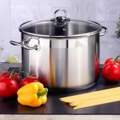 Haushalt Soeppan Met Glazen Deksel - 10 Liter- RVS -Keuken Verkoop 1200x1200 794