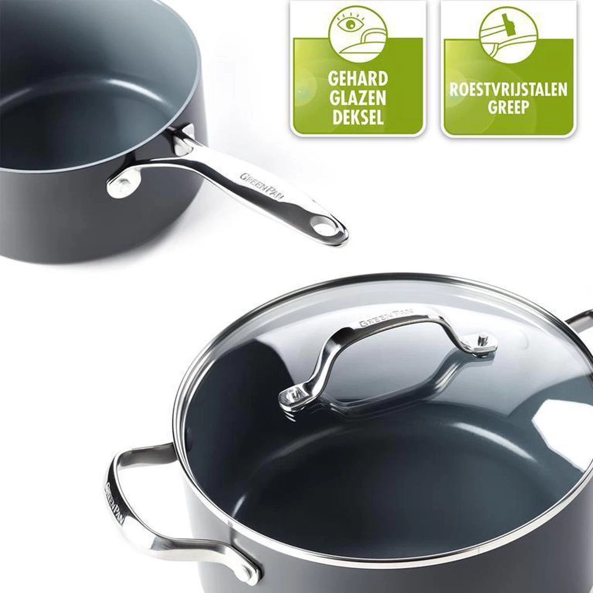 Greenpan - Venice Stockpot 24Cm 7 Greenpan - Venice Stockpot 24Cm - Afbeelding 5