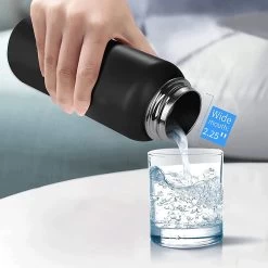 Thermo Master - Thermosfles & Drinkfles - Waterfles - 0,5 Liter - Midnight Black - 3 Doppen 10 Thermo Master - Thermosfles & Drinkfles - Waterfles - 0,5 Liter - Midnight Black - 3 Doppen -Keuken Verkoop 1200x1200 872