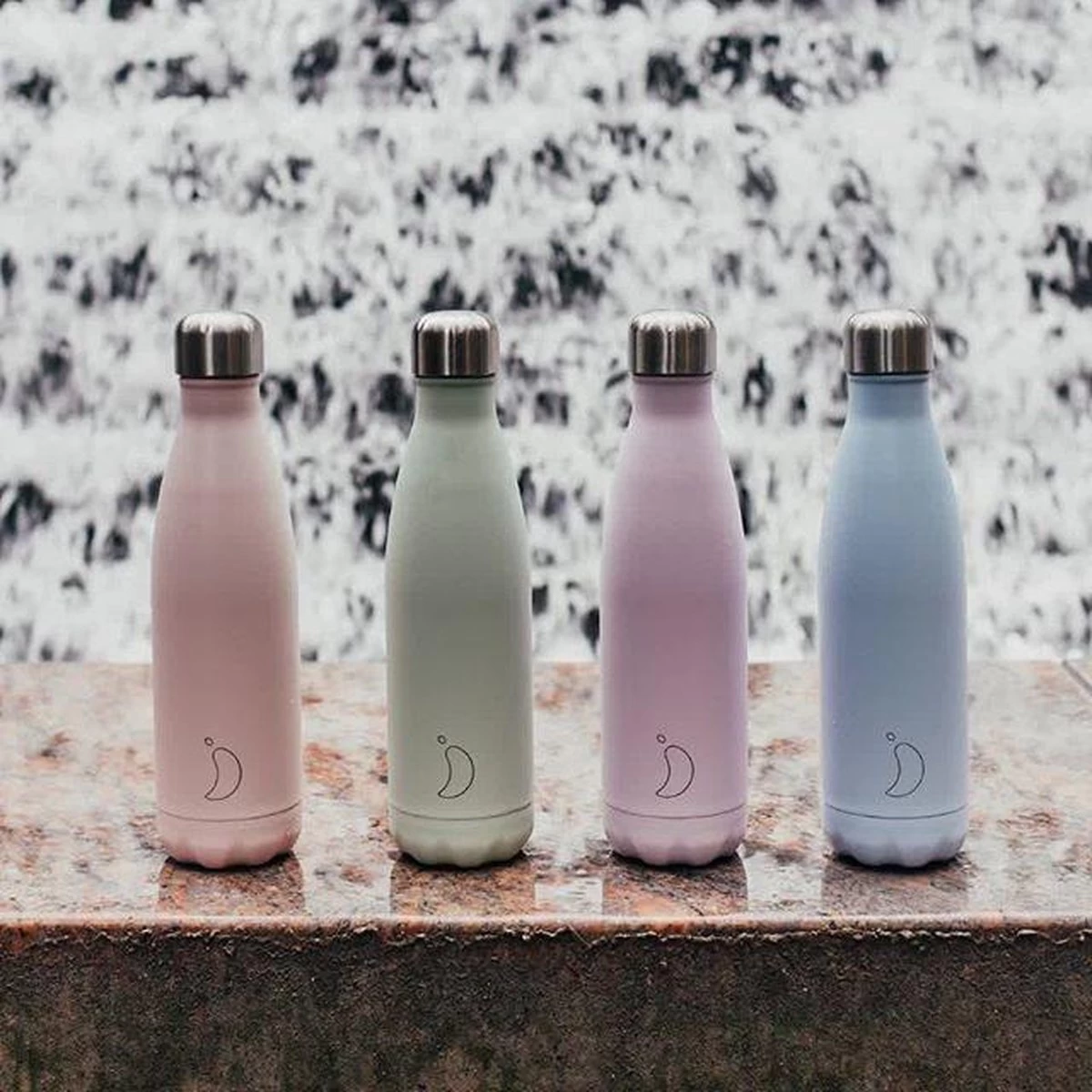 Chilly's 500 Ml Fles Blush Baby Pink 500 Ml 4 Chilly's 500 Ml Fles Blush Baby Pink 500 Ml - Afbeelding 2