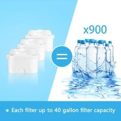 Aigostar Waterfilterpatronen Pure - 3 Stuks - Waterfilter - Filterpatronen - Brita Maxtra+ Compatible -Keuken Verkoop 1200x1200 888
