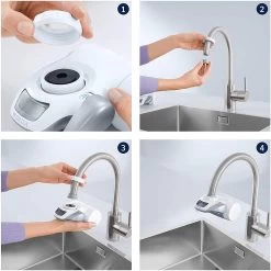 BRITA On Tap Faucet Filtration System - Uitstekend Smakend Gefilterd Water - Inclusief 1 BRITA ON TAP Kraanfilter - 600 Liter Water Gefilterd Per Patroon - Witte Kleur 12 BRITA On Tap Faucet Filtration System - Uitstekend Smakend Gefilterd Water - Inclusief 1 BRITA ON TAP Kraanfilter - 600 Liter Water Gefilterd Per Patroon - Witte Kleur -Keuken Verkoop 1200x1200 936