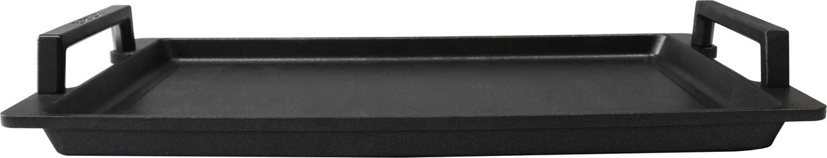 Eurolux Teppanyaki Plaat Met Grepen - 41 X 24 X 2.5 Cm - Zwart - Aluminium - Geschikt Voor Alle Warmtebronnen 5 Eurolux Teppanyaki Plaat Met Grepen - 41 X 24 X 2.5 Cm - Zwart - Aluminium - Geschikt Voor Alle Warmtebronnen - Afbeelding 3