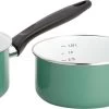 Lite-Body Magnus 2-delige Steelpannenset - Ø16 CM En Ø18 CM- Emaille - Olijf Groen - Inductie -Keuken Verkoop 1200x415
