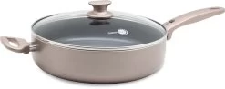 GreenPan Cambridge Hapjespan Met Deksel 28cm - Brons - Inductie - PFAS-vrij -Keuken Verkoop 1200x475