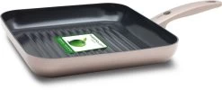 GreenPan Cambridge Inductie Grillpan - Ø 28 Cm - PFAS-vrij - Brons -Keuken Verkoop 1200x488 1