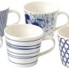 Royal Doulton Pacific - 6x Mok / Beker - Porselein - Wit / Blauw - 450 Ml - Set Van 6 Mokken 1 Royal Doulton Pacific - 6x Mok / Beker - Porselein - Wit / Blauw - 450 Ml - Set Van 6 Mokken -Keuken Verkoop 1200x495 4