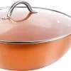 Swiss Pro+ - SP-WK28C - Aluminium Wokpan 28 Cm - Geschikt Voor Alle Warmtebronnen - Koper -Keuken Verkoop 1200x510 1