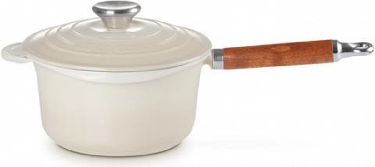 Le Creuset Steelpan - Met Deksel - Tradition - Meringue - ø 18 Cm / 1.8 Liter 9 Le Creuset Steelpan - Met Deksel - Tradition - Meringue - ø 18 Cm / 1.8 Liter - Afbeelding 7