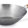 Ken Hom Classic Wok - Ø 32cm In Koolstofstaal En Houten Greep -Keuken Verkoop 1200x581