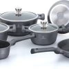 Herenthal Pannenset Inductie - Luxe 10-Delige Pannenset - Kookpotten Voor Alle Warmtebronnen - Kookpan - Pan Inductie Met Glazen Deksels En Koudgrepen - Grijs -Keuken Verkoop 1200x595 1