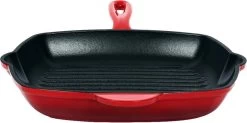 Cdealsz® Grillpan Gietijzer - Inductie - Rood - 28 Cm -Keuken Verkoop 1200x597 1