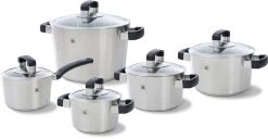 BK Conical Cool Glas Pannenset - 5-delig - Glazen Deksels - Geschikt Voor Alle Warmtebronnen -Keuken Verkoop 1200x620
