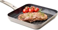 GreenPan Cambridge Inductie Grillpan - Ø 28 Cm - PFAS-vrij - Brons -Keuken Verkoop 1200x622