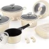 Royalty Line Pannenset - Pannenset Inductie - 15-Delig Koekenpannenset - Kookpotten - Koekenpannen - Pannen Met Glazen Deksels En Afneembare Koudgrepen - Voor Alle Warmtebronne - Oven-Ready - PFAS-Vrij - Crème 2 Royalty Line Pannenset - Pannenset Inductie - 15-Delig Koekenpannenset - Kookpotten - Koekenpannen - Pannen Met Glazen Deksels En Afneembare Koudgrepen - Voor Alle Warmtebronne - Oven-Ready - PFAS-Vrij - Crème -Keuken Verkoop 1200x624 4