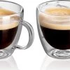 Glasrijk® Dubbelwandige Espresso Glazen - 80 Ml - 2 Stuks - Espresso Kopjes - Espresso Kopjes Dubbelwandig - Espresso Glazen - Espressokopjes - Dubbelwandige Glazen -Keuken Verkoop 1200x631 2
