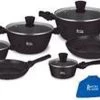 Royal Swiss 21-delige Steengoeden Pannenset Met 10 Afneembare Handvaten, Bestaat Uit 4 Pannen + 2 Steelpannen + 4 Deksels+ 2 Accessoires. Kleur Zwart -Keuken Verkoop 1200x637 4