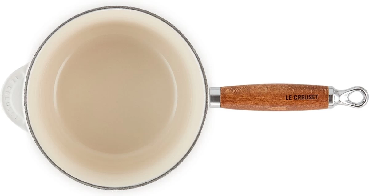 Le Creuset Steelpan - Met Deksel - Tradition - Meringue - ø 18 Cm / 1.8 Liter 7 Le Creuset Steelpan - Met Deksel - Tradition - Meringue - ø 18 Cm / 1.8 Liter - Afbeelding 5