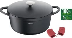 Tefal Trattoria Braadpan - Ø28 Cm - Inclusief Deksel -Keuken Verkoop 1200x641 1
