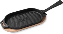Ooni | Grizzler Pan | Stijlvolle Gietijzeren Grillpan / Skillet Voor Boven Vuur Of In De Oven